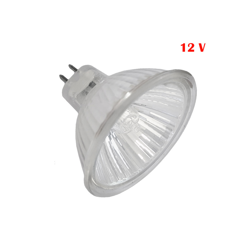 BOMBILLA HALOGENA DICROICA 12V 50W MR16 675lm APERTURA 60° Ø5cm