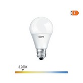 BOMBILLA STANDARD LED E27 12W 1154lm 3200K LUZ CALIDA Ø6x11,5cm EDM