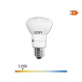 BOMBILLA REFLECTORA LED R63 E27 7W 600lm 3200K LUZ CALIDA Ø6,3x10,2cm EDM