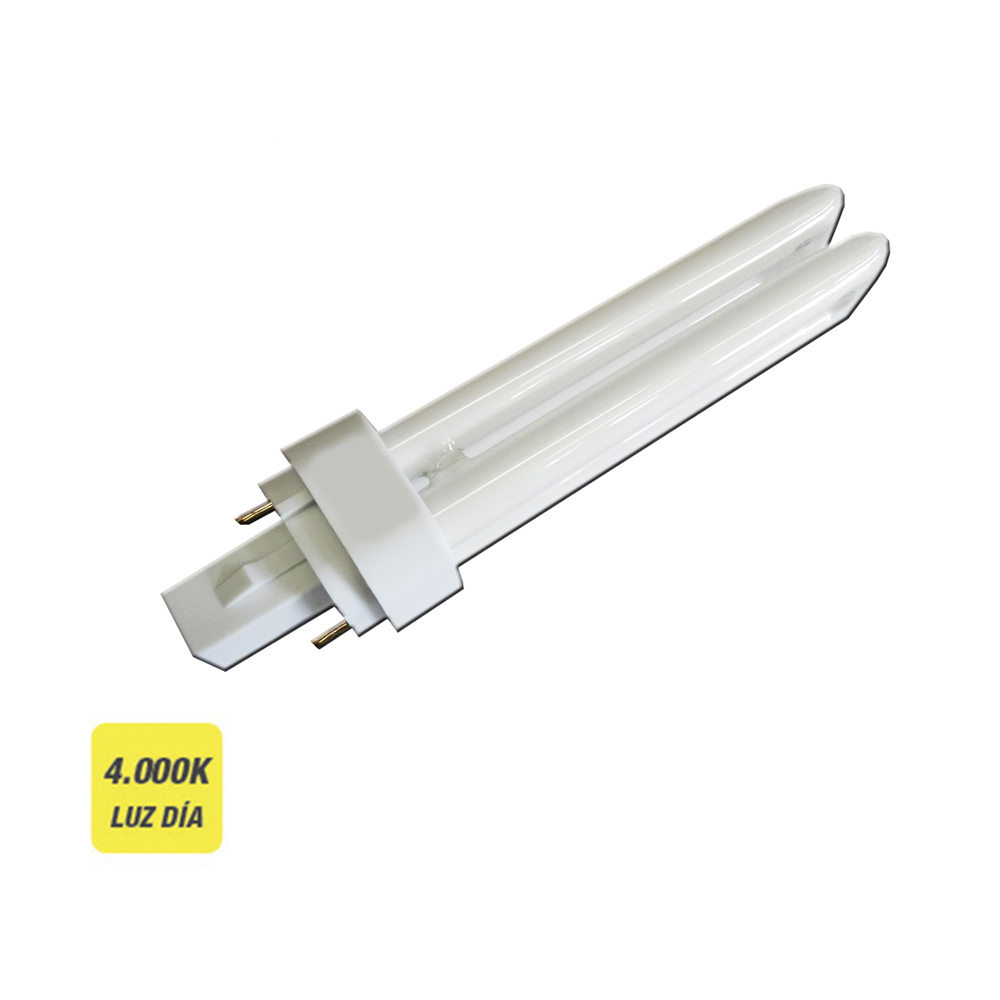 BOMBILLA BAJO CONSUMO LYNX 26W 2 PINS G24d-3 840K LUZ DIA 16,9cm OSRAM