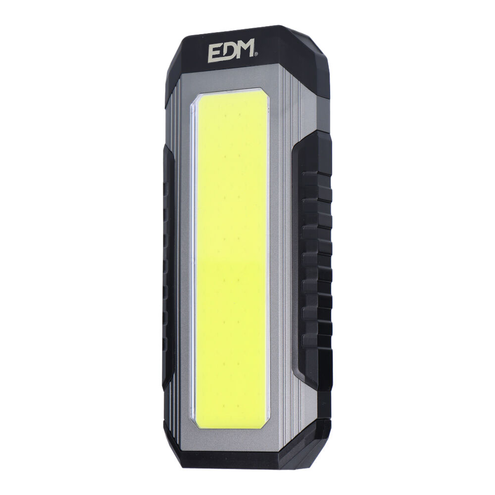 LINTERNA LED DE ALUMINIO 10W 3 LEDS 1000Lm 2x2000mAh EDM - Ítem