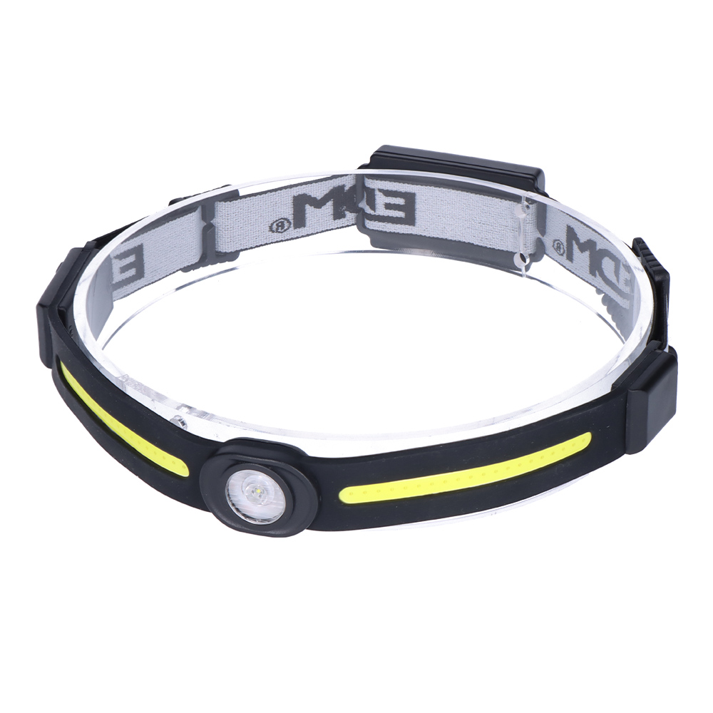 LINTERNA FRONTA 3W + 5W LEDS COB 2 LEDS 370Lm 1200mAh EDM - Ítem