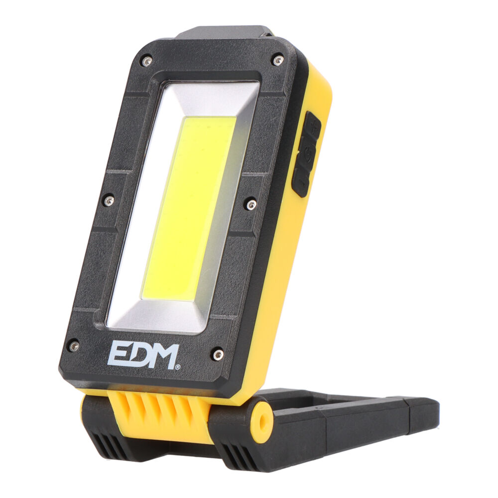 LINTERNA DE TRABAJO LED CON BASE 500lm EDM - Ítem