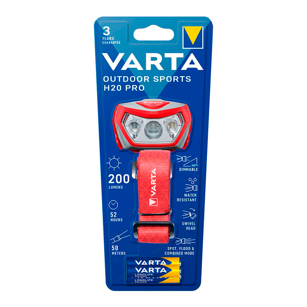 LINTERNA OUTDOOR SPORTS H20 PRO VARTA