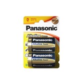 PILA ALKALINA PANASONIC BRONZE D - LR20 1,5V (BLISTER 2 unid.) Ø34,2x61,5mm