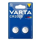 MICROPILA LITHIUM CR2025 3V VARTA (BLISTER 2 unid.) Ø20,0x2,5mm