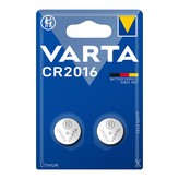 MICROPILA LITHIUM CR2016 3V VARTA (BLISTER 2 unid.) Ø20,0x1,6mm