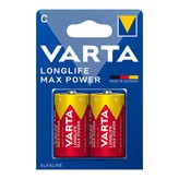 PILA VARTA LONG LIFE MAX POWER C - LR14 (BLISTER 2 unid.) Ø26,2x50mm