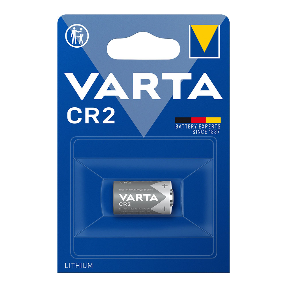 PILA VARTA LITHIUM CR2 (BLISTER 1 unid.) Ø15,6x27mm