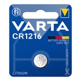 PILA VARTA LITHIUM CR1216 3V (BLISTER 1 unid.) Ø12,5x1,6mm