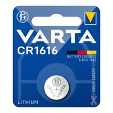 PILA VARTA LITHIUM CR1616 3V (BLISTER 1 unid.) Ø16x1,6mm