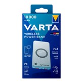 WIRELESS POWER BANK 10.000mAh VARTA 100/240V