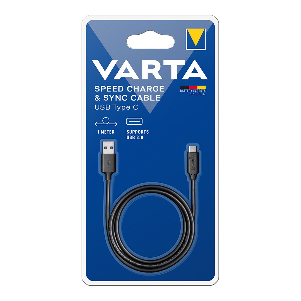 CABLE CARGADOR RAPIDO VARTA USB CONECTOR C