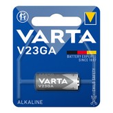 PILA ALKALINA V23GA (23A) 12V VARTA PARA MANDO A DISTANCIA (BLISTER 1 unid.) Ø10,3x28,5mm