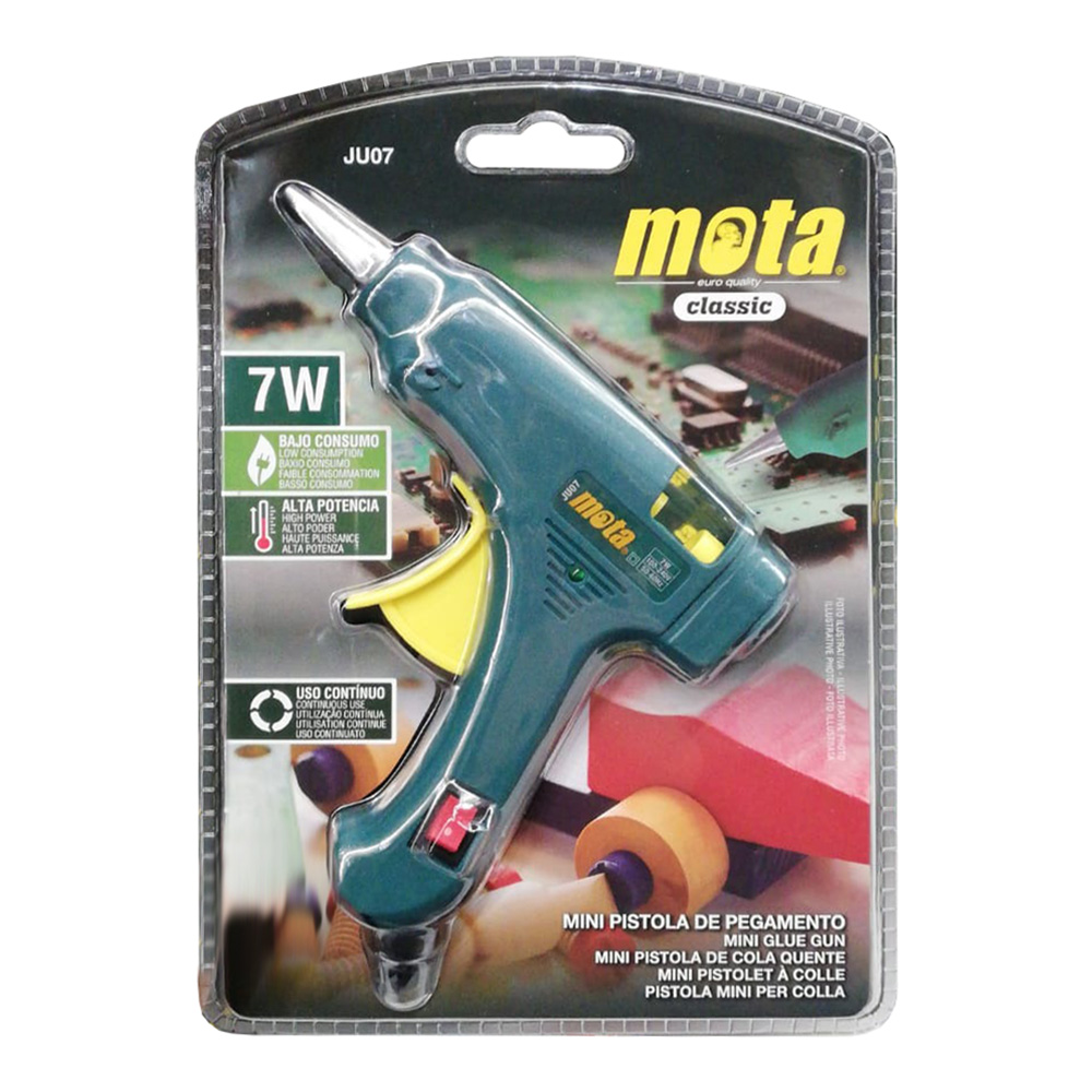 PISTOLA PARA PEGAMENTO EN BARRA 7W 7mm JU07 MOTA - Ítem