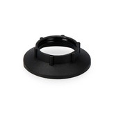 ARANDELA PARA PORTALAMPARAS E14 NEGRO SOLERA 731