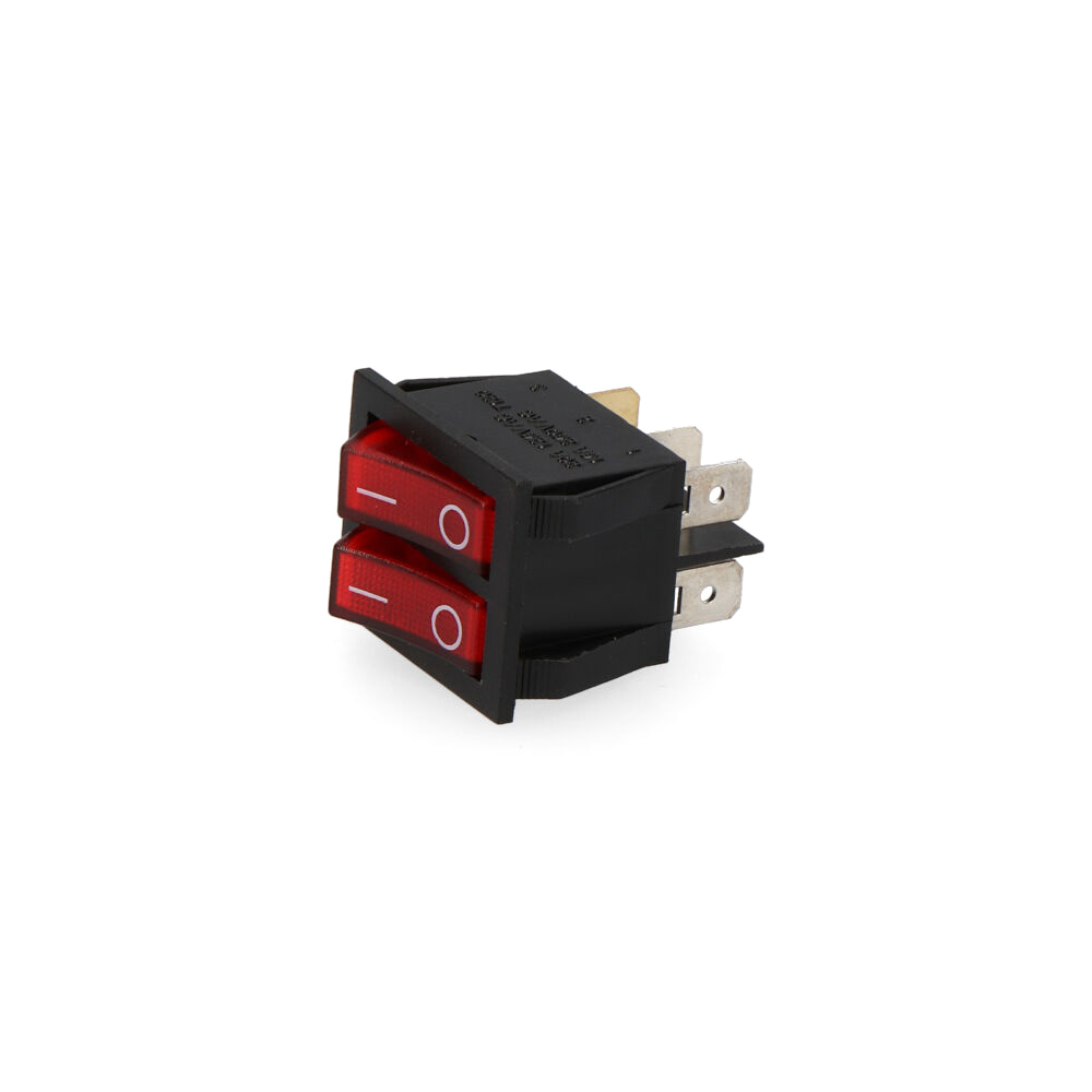 INTERRUPTOR DOBLE LUMINOSO EMPOTRADO 16A - Ítem