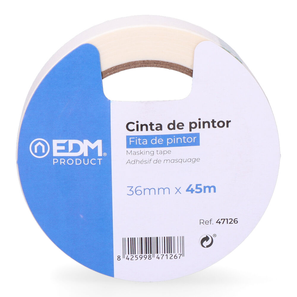 CINTA DE PINTOR 45m x 36mm EDM 