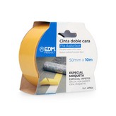 CINTA ADHESIVA DOBLE CARA 10m x 50mm EDM