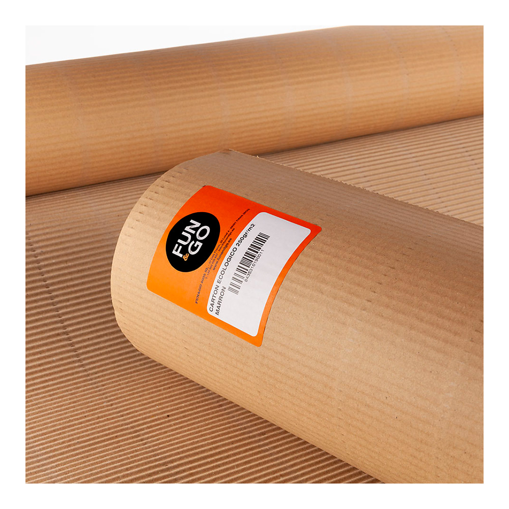 CARTON ECOLOGICO MARRON 0,9x5m