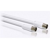 CABLE DE ANTENA TV COAXIAL TIPO PAL 1,5m SWV2516W/10 PHILIPS