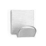 COLGADOR ADHESIVO CROMO CON BASE ADE ACERO INOXIDABLE 2078-7-000 (BLISTER 2 unid.) INOFIX