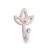 COLGADOR DE LATON MODELO TULIPAN NIQUEL SATINADO 3751-7-000 (BLISTER) INOFIX
