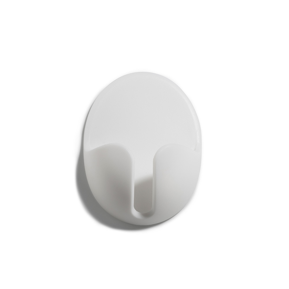 SOPORTE ADHESIVO PARA ENCHUFE BLANCO INOFIX