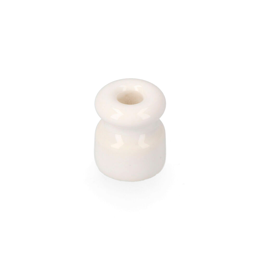 AISLADOR DE PORCELANA PARA CABLE TRENZADO BLANCO EDM - Ítem