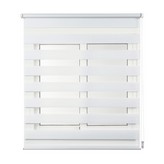 ESTOR ENROLLABLE CLIP&FIX NOCHE&DIA BLANCO 120x180cm CINTACOR - STORPLANET