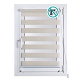 ESTOR ENROLLABLE CLIP&FIX NOCHE&DIA LINO 150x180cm CINTACOR - STORPLANET