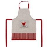 DELANTAL GOURMET MODELO POULETTE 60x80cm