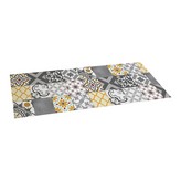 ALFOMBRA VINILICA CROMA PATCH GRIS-AMBAR 50x140cm CINTACOR - STORPLANET