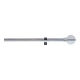 KIT BARRA CORTINA ANILLO EXTENSIBLE DE 160 A 300cm CROMO CINTACOR - STORPLANET