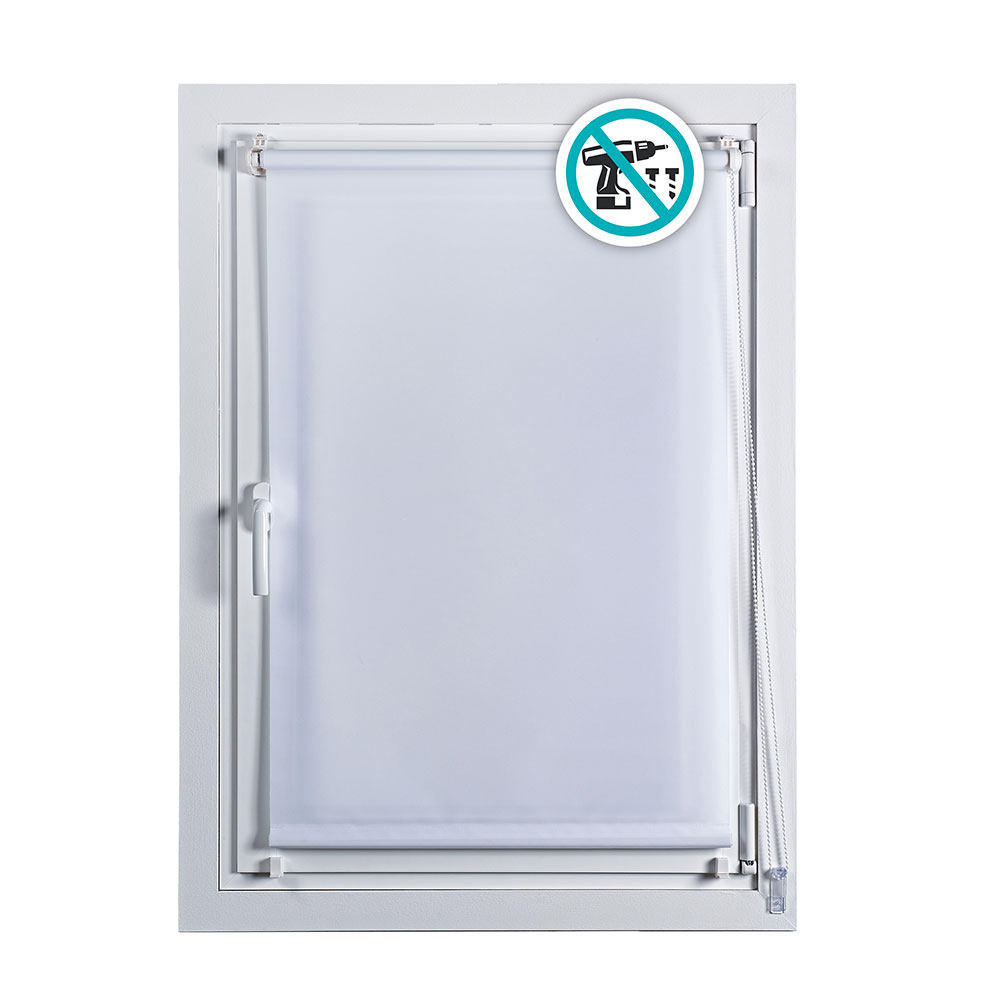 ESTOR ENROLLABLE CLIP&FIX 120x180cm BLANCO NIEVE STOR PLANET