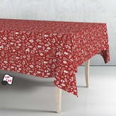 ROLLO DE HULE MANTEL NAVIDAD ROJO NORDIC 140cm x 25m EXMA