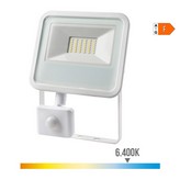 FOCO PROYECTOR LED 30W 2370lm 6400K LUZ FRIA CON SENSOR DE PRESENCIA 15,8x20x4,5cm EDM
