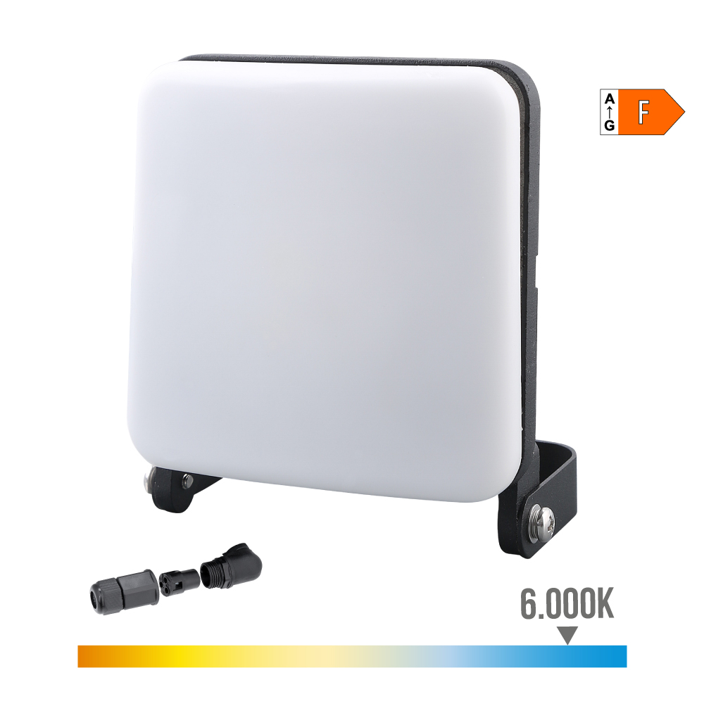 FOCO PROYECTOR LED FRAMELESS 10W 760lm 6000K LUZ FRIA EDM - Ítem