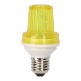 BOMBILLA FLASH E27 1W COLOR AMARILLO EDM