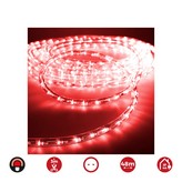 TUBO FLEXILED LED 48m. 2 VIAS MULTIFUNCION 36 LEDS/m ROJO (IP44 INTERIOR-EXTERIOR) EDM 48m