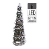 ABETO DE NAVIDAD DE RATTAN CON 20 LEDS 40cm