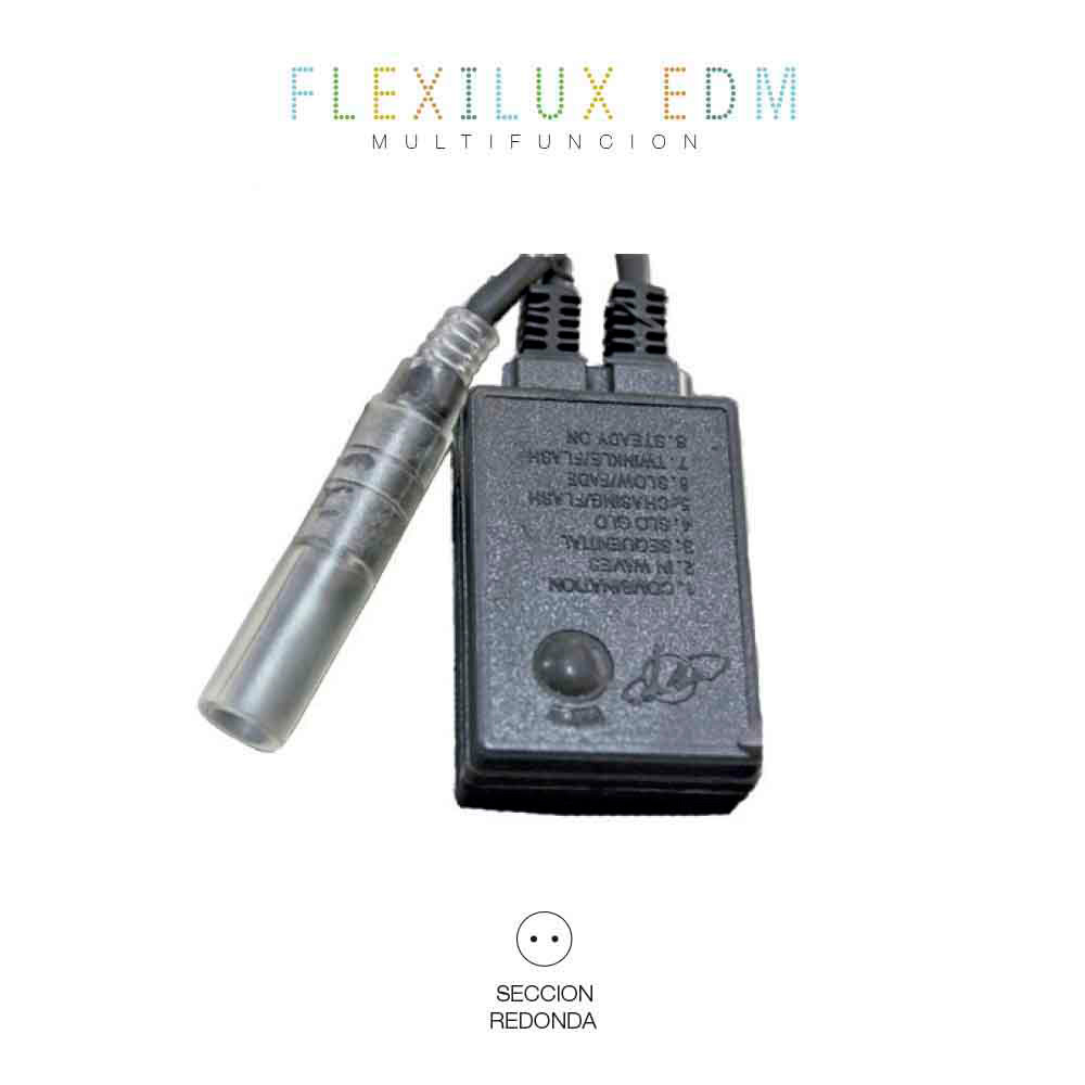 PROGRAMADOR TUBO FLEXILUX 2 VIAS 10,5m (IP44 INTERIOR-EXTERIOR) EDM