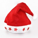 GORRO DE NAVIDAD CON LUCES LED 30x40cm