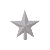 ESTRELLA BLANCA PARA ARBOL DE NAVIDAD 19x4,2x19cm