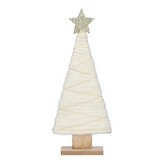 ARBOL BLANCO DE MADERA 13x5x31cm