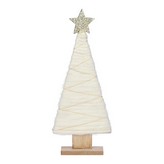 ARBOL BLANCO DE MADERA 13x5x31cm