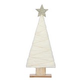 ARBOL BLANCO DE MADERA 17x5x40cm