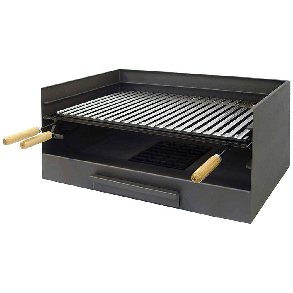 CAJÓN CON PARRILLA INOXIDABLE 61x40x32cm IMEX EL ZORRO - Ítem