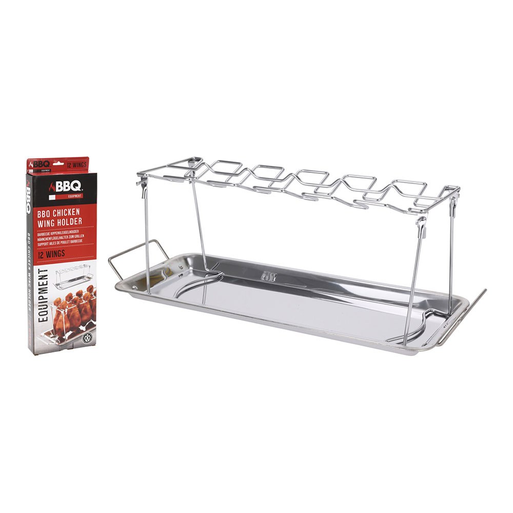 SOPORTE PARA ALITAS DE POLLO PARA HORNO O BBQ - Ítem