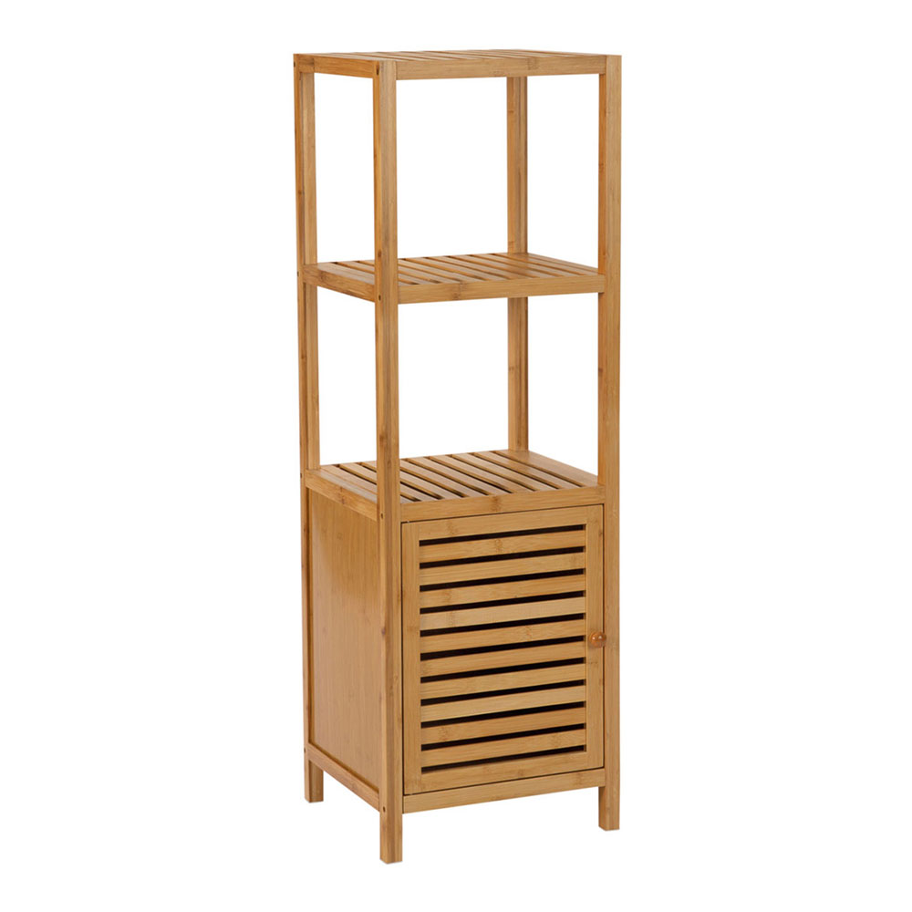 ARMARIO DE BAÑO DE BAMBÚ 36x33x110cm BA73110 ANDREA HOUSE - Ítem